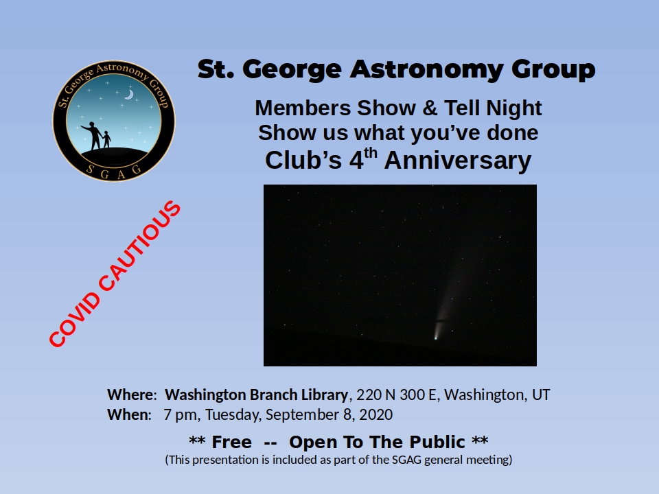 September - Show & Tell Night